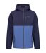 Veste Softshell Imperméable À Capuche Motif/style Blocs De Couleurs Flanagan Homme Bleu Marine Trespass-2