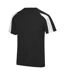 T-shirt Adulte Noir Vif Blanc AWDis Cool-1