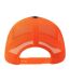 Casquette Trucker Motif/style 6 Panneaux Sonic-s Adulte Gris Foncé Orange Fluorescent Atlantis Headwear-2