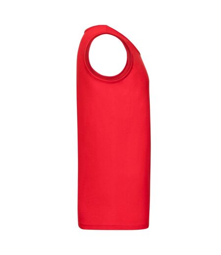 Débardeur Valueweight Athletic Adulte Rouge Fruit Of The Loom