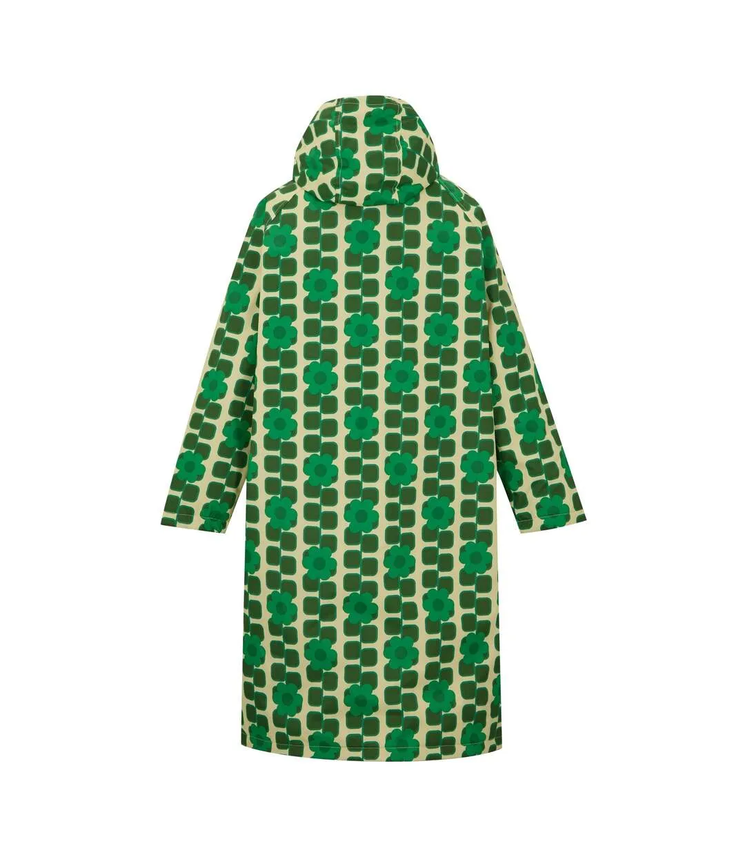 Peignoir À Langer Imperméable Motif/style Petite Fleur Et Carré Orla Kiely Adulte Vert Regatta-2
