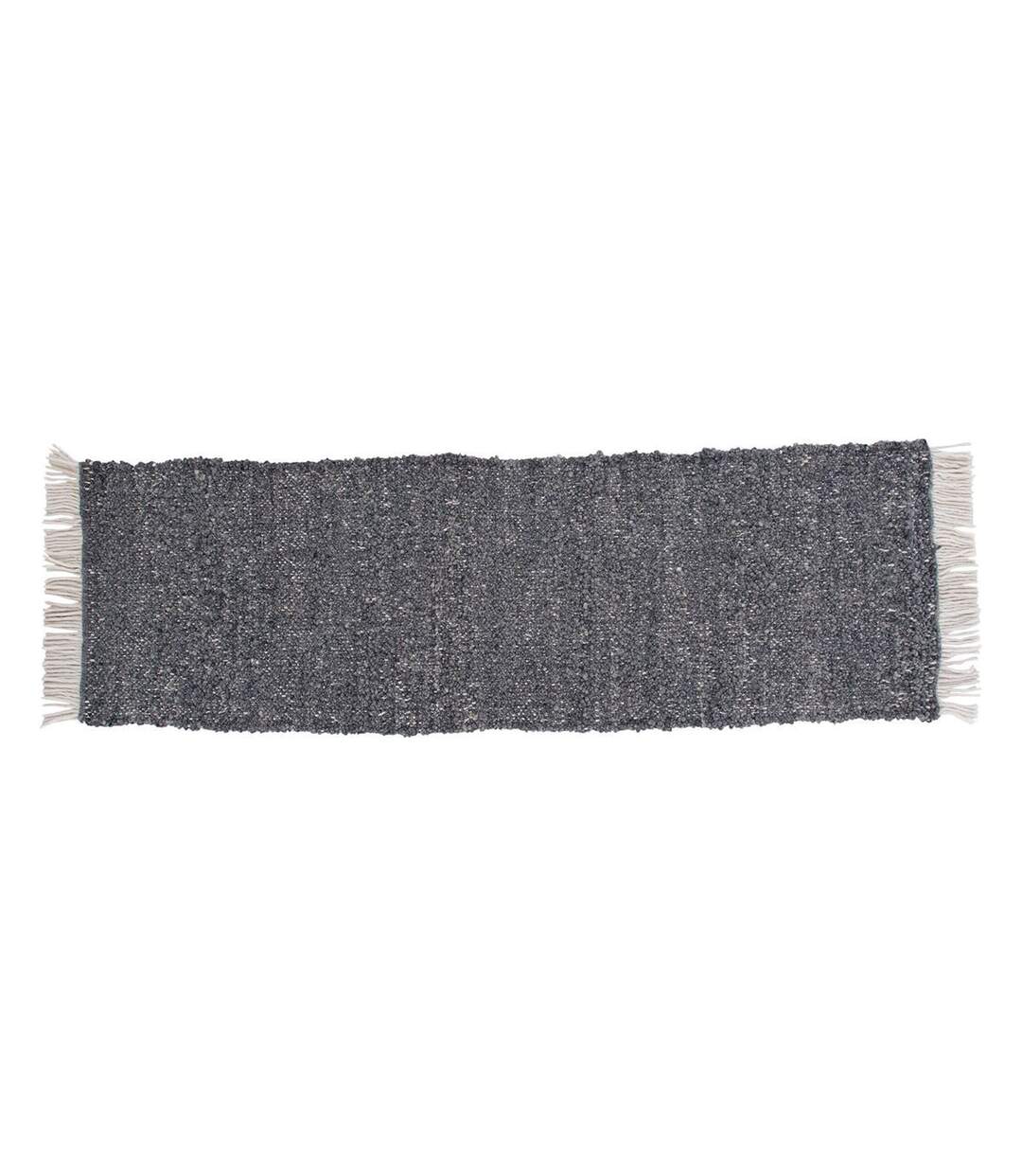 Tapis Déco en Laine Betina 80x250cm Gris-1