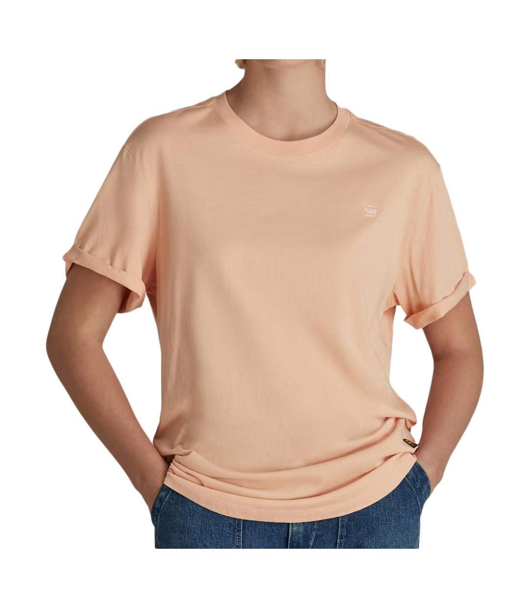 T-shirt Orange Femme G-Star Raw D16902 - M-1