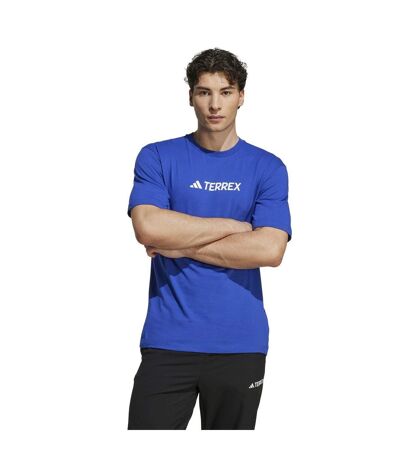 T-shirt Motif/style Logo Terrex Homme Bleu Vif Adidas