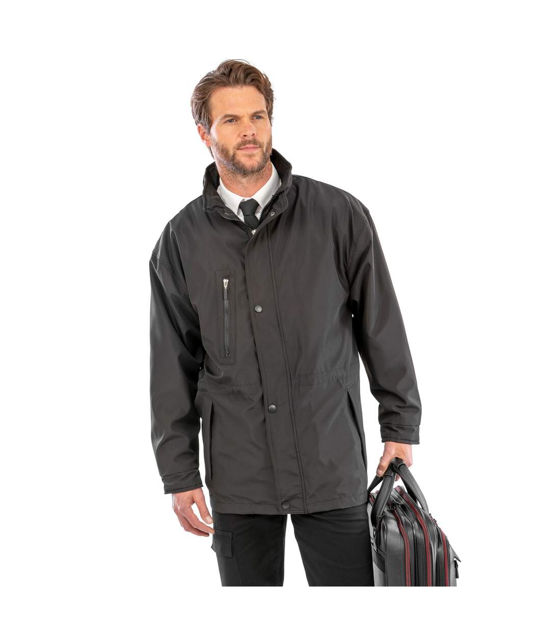 Veste City Executive Homme Noir Result-1