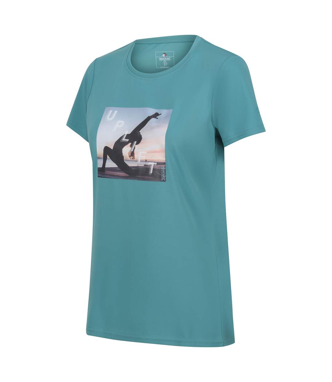 T-shirt fingal uplift femme jade bleu Regatta-3