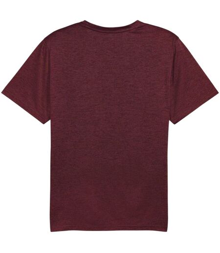 Mens Tad Performance Gym T-shirt Burgundy Puma
