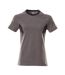 Womens/ladies Accelerate T-shirt Dark Anthracite Black Mascot-1