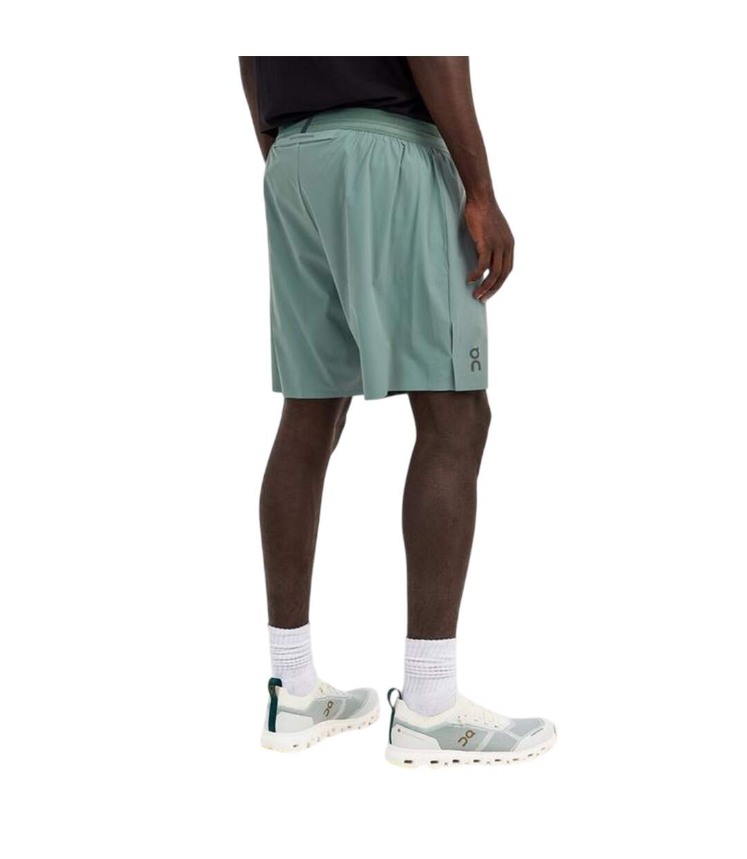 Short De Course Performance Homme Kaki On Running-2