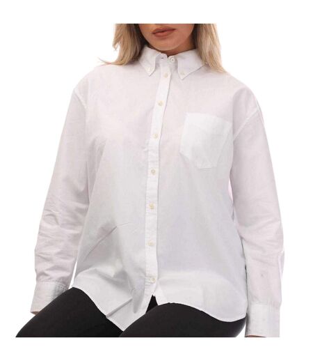 Chemise Manches Longues Femme Blanc Gant