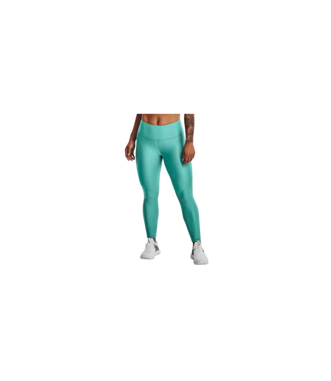 Legging Heatgear Femme Vert Under Armour-1