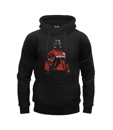 Sweat À Capuche Eric Cantona Homme Noir Fan Originals