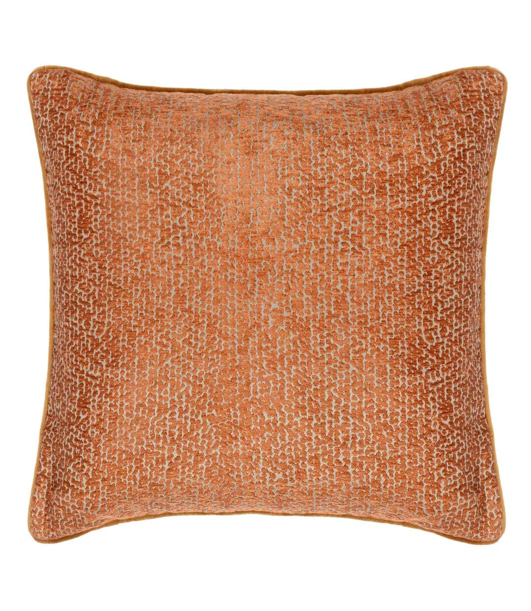 Cirro jacquard cushion cover 45cm x 45cm orange Wylder