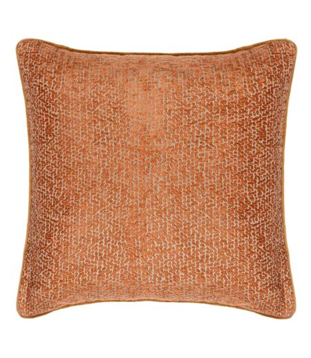 Wylder Cirro Jacquard Throw Pillow Cover (Orange) (45cm x 45cm) - UTRV3341