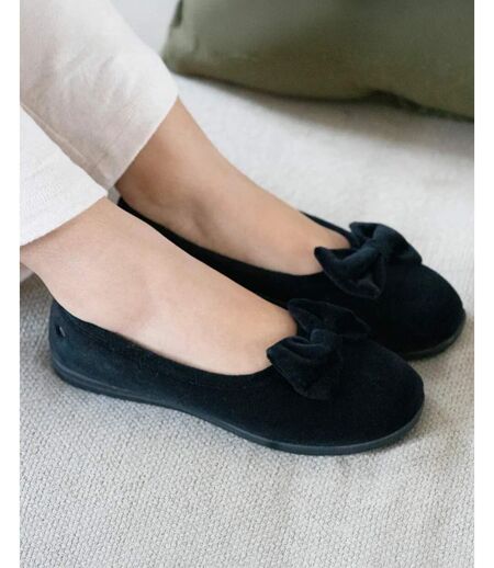 Isotoner Chaussons Ballerines femme ultra confortables (technologie everywear™), intemporelles et faciles à enfiler
