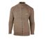 Cardigan Full Zip Homme Ledertys Marron en Laine LY0717-2