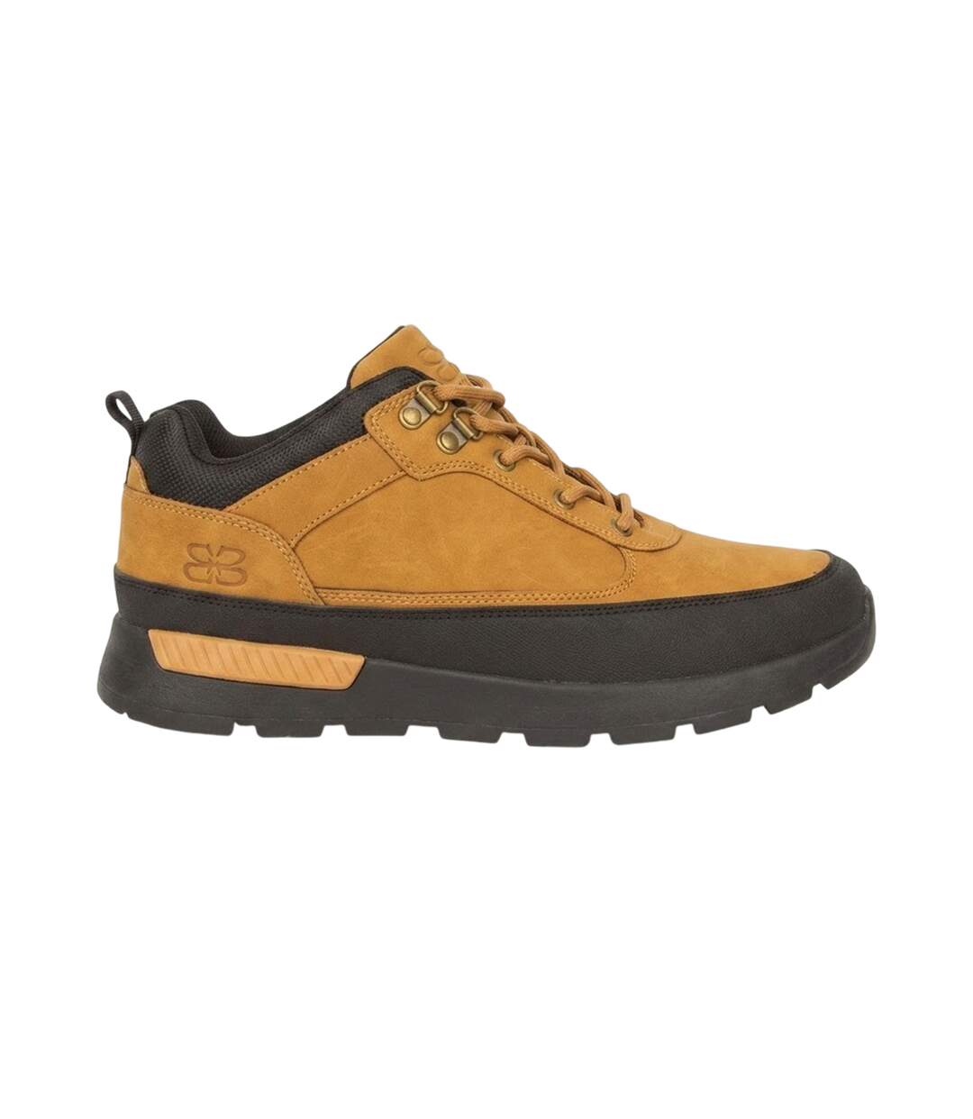Mens Banbury Logo Boots Brown Crosshatch-1