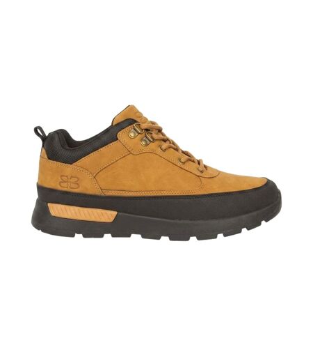 Mens Banbury Logo Boots Brown Crosshatch