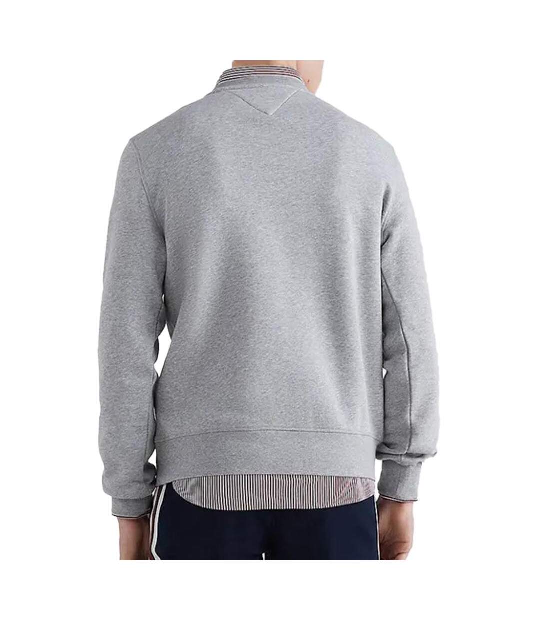 Sweat Gris Homme Tommy Hilfiger Blend Logo - L