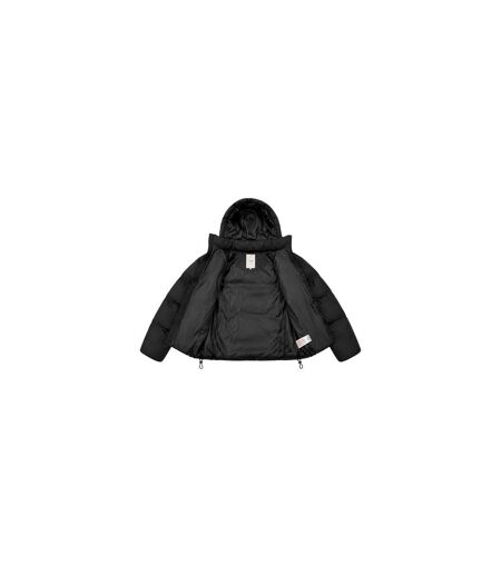Doudoune Motif/style Bulles Femme Noir Firetrap