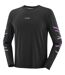 T-shirt Manches Longues Motif/style Imprimé Graphique Core Homme Noir Salomon-2