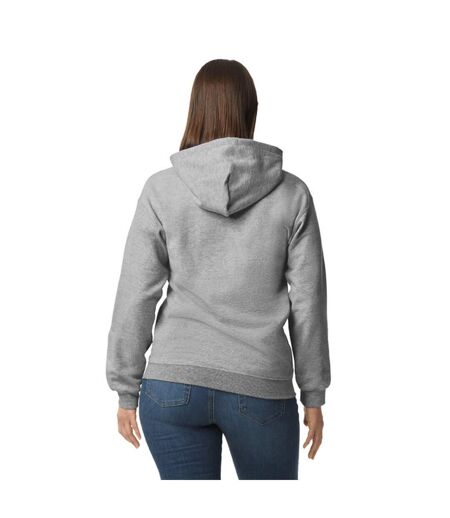 Sweat À Capuche Softstyle Adulte Gris Chiné Gildan
