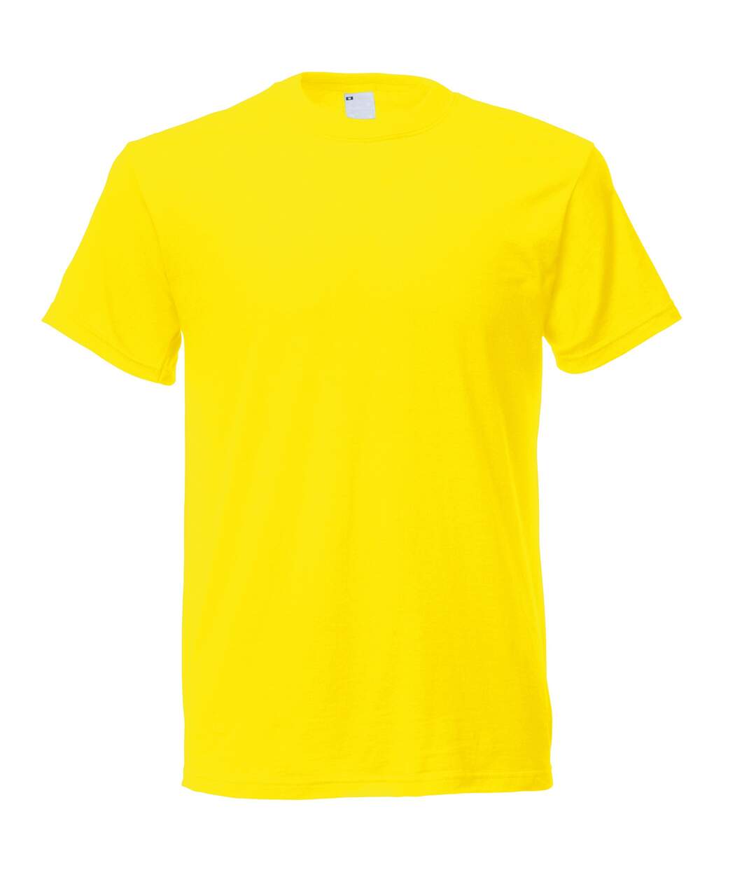 T-shirt à manches courtes homme jaune vif Universal Textiles