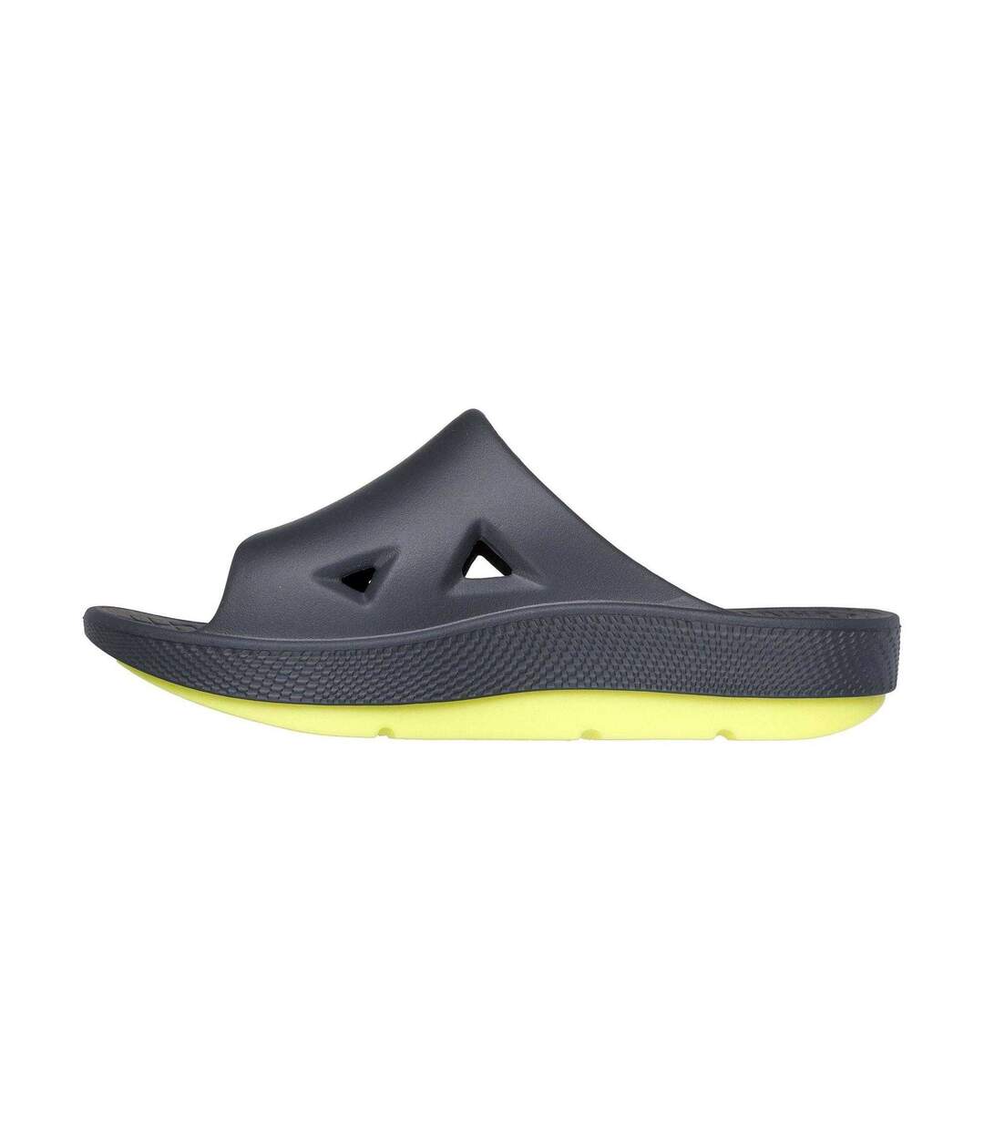 Claquettes Homme Anthracite Vert Skechers-2