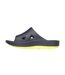 Claquettes Homme Anthracite Vert Skechers-2