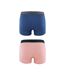 X2 Boxers Bleu/Rose Homme Kaporal Tonye - M