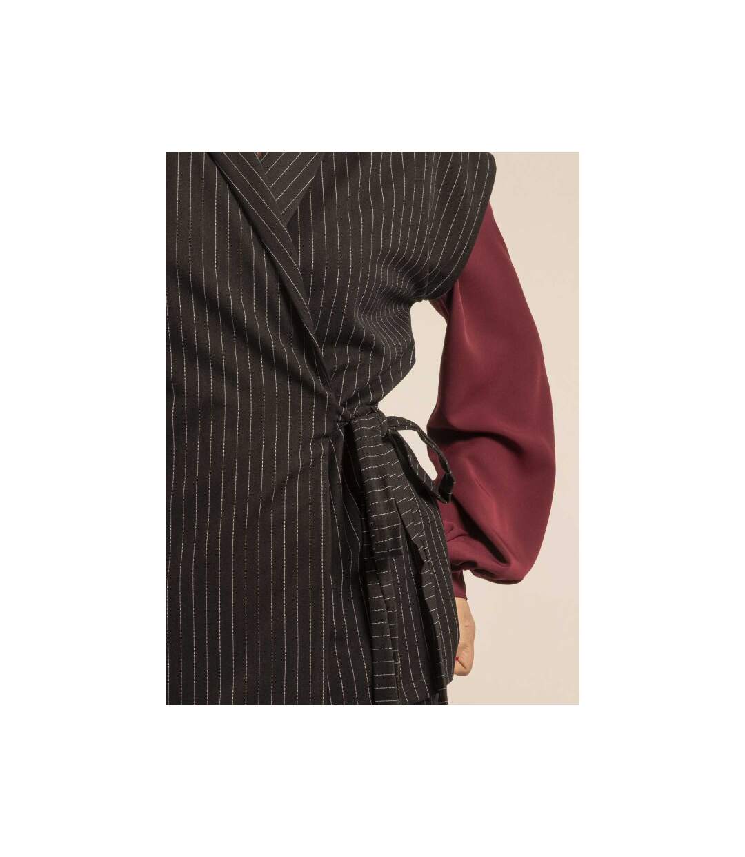 Veste sans manches rayures UVINNY - Dona X Lisa-3