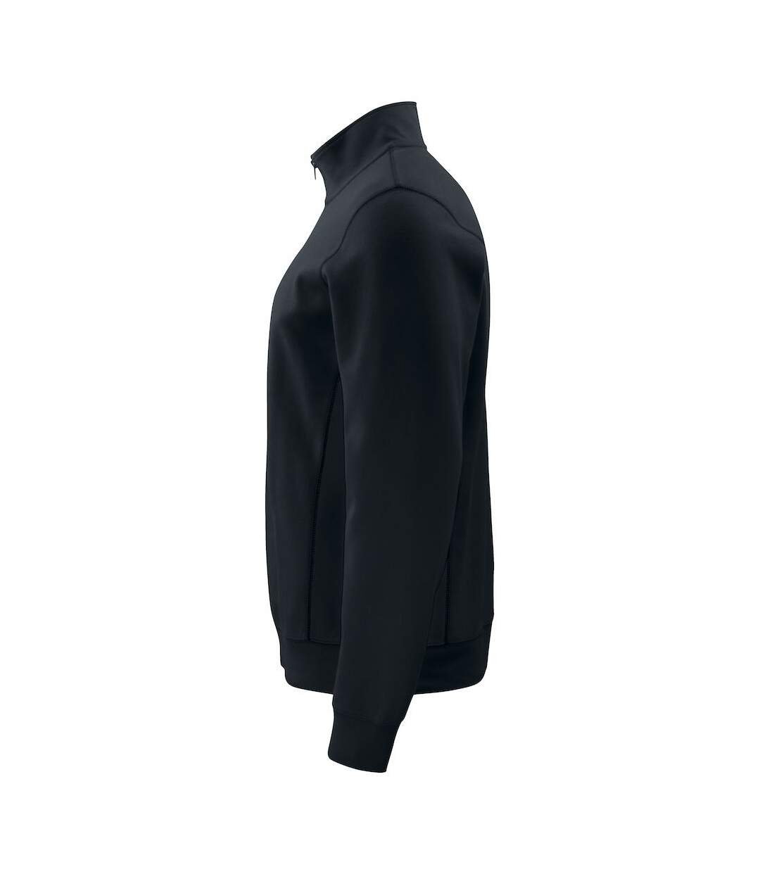 Mens half zip sweatshirt black Projob