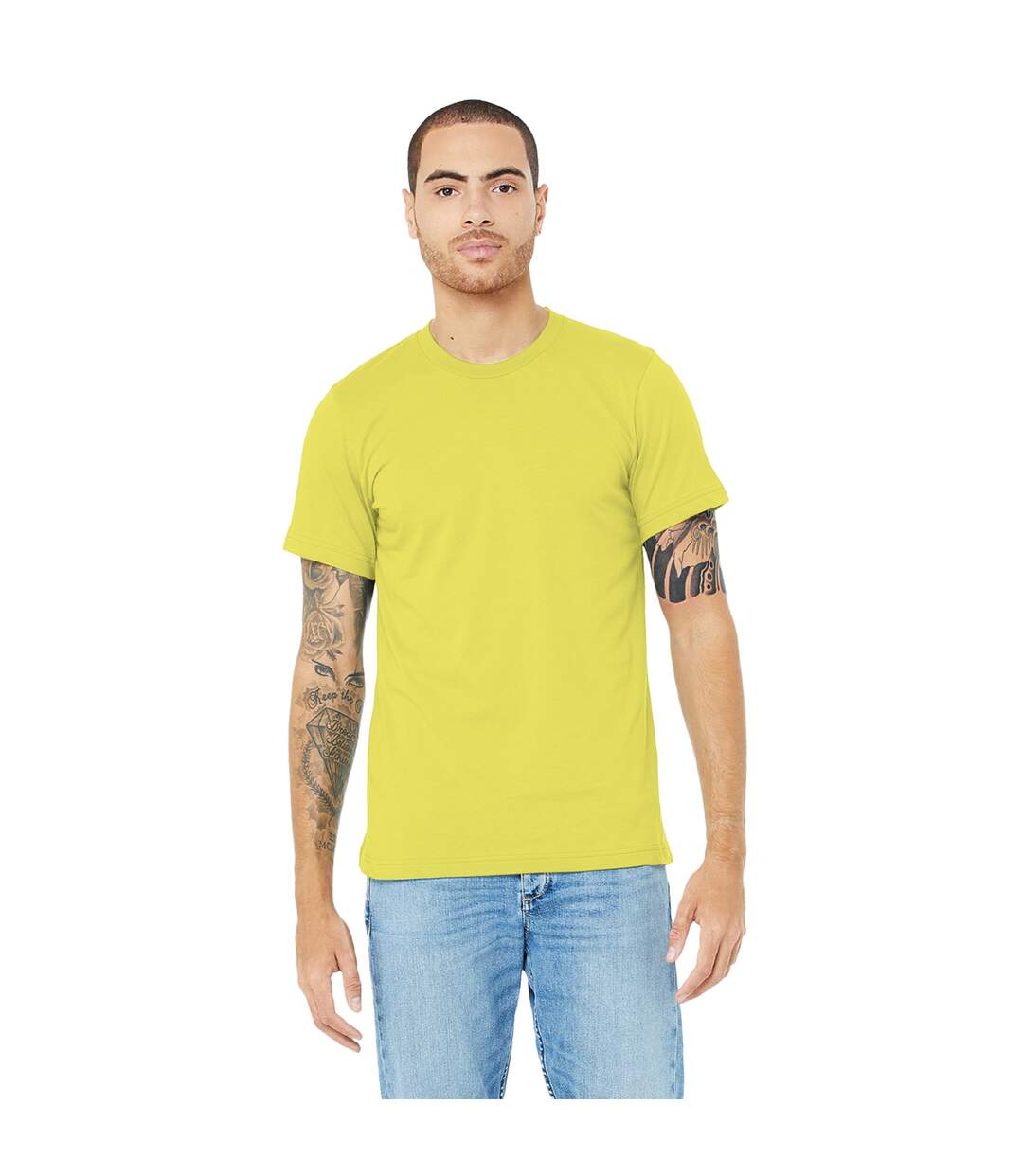 Canvas - T-shirt JERSEY - Hommes (Or chiné) - UTBC163