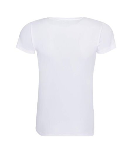 T-shirt Sport Femmes Blanc AWDis