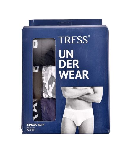 Slip Homme TRESS COTON - Pack de de