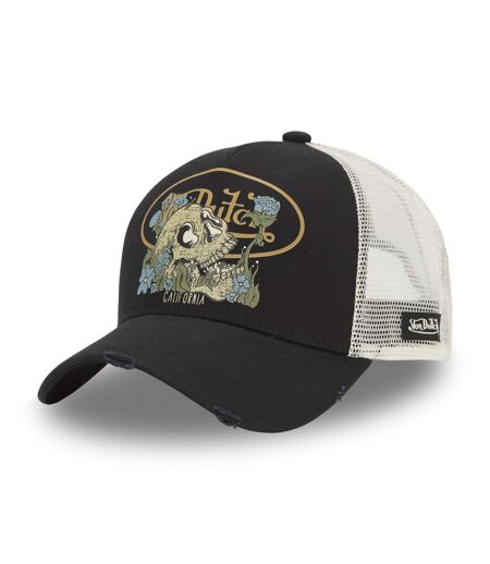 Casquette baseball avec filet femme avec print Vegetal Skull Vondutch