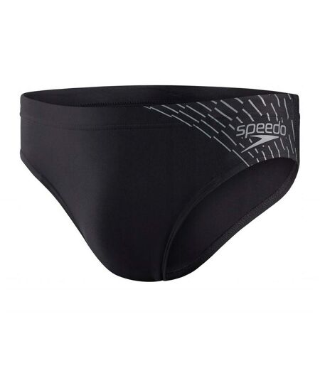 Slip De Bain Medley Homme Noir Gris Speedo