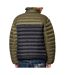 Doudoune noire/kaki homme kaporal bora-2
