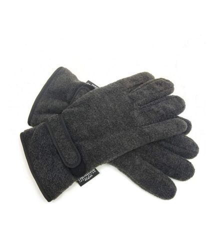 FLOSO - Gants thermiques en polaire Thinsulate - Homme (Gris foncé) - UTGL127