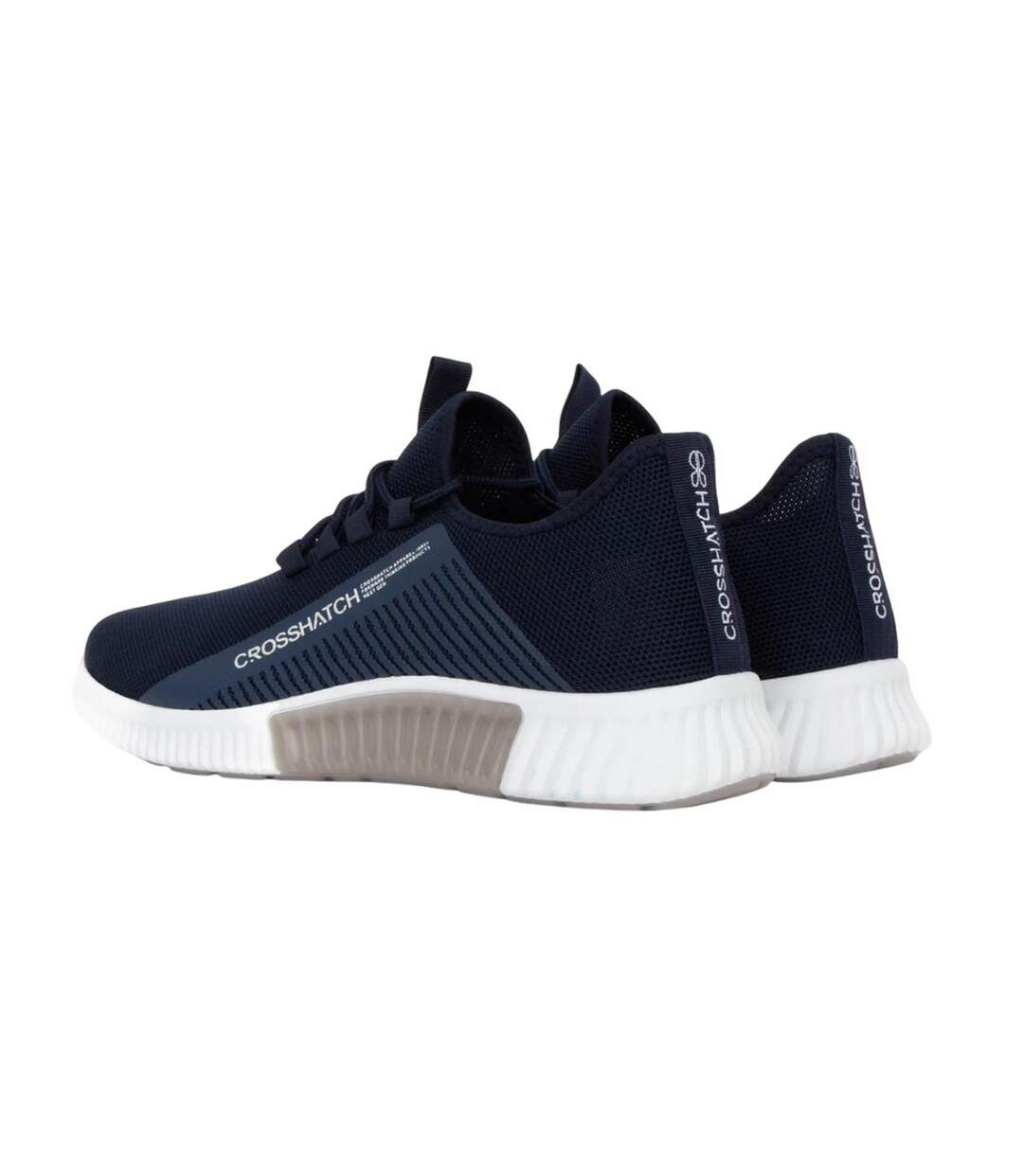 Baskets Rideout Homme Bleu Marine Crosshatch-2