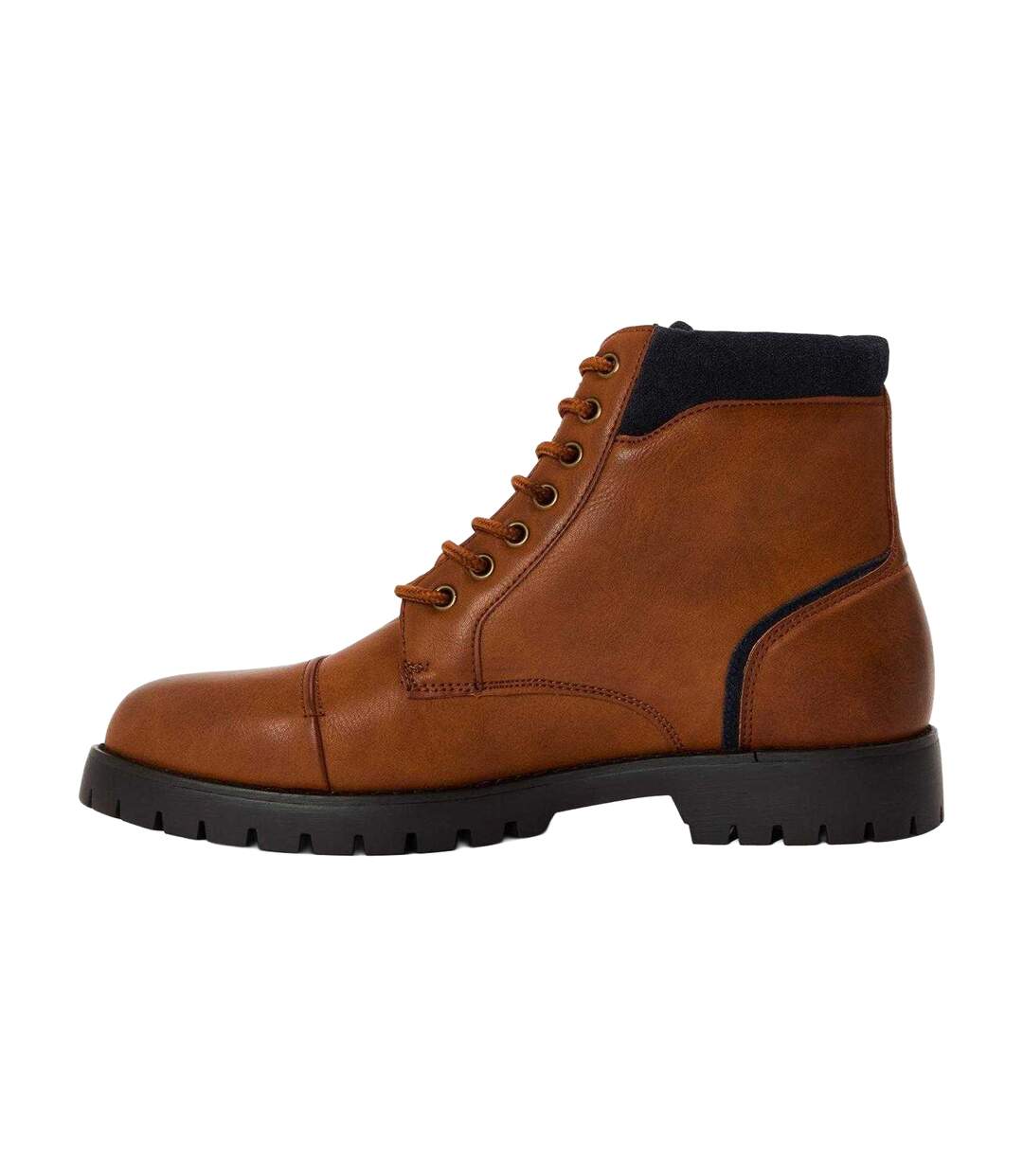 Bottines De Combat Motif/style Uni Homme Marron Original Penguin-2