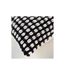 Housse de Coussin Déco Greta 40x40cm Noir-3