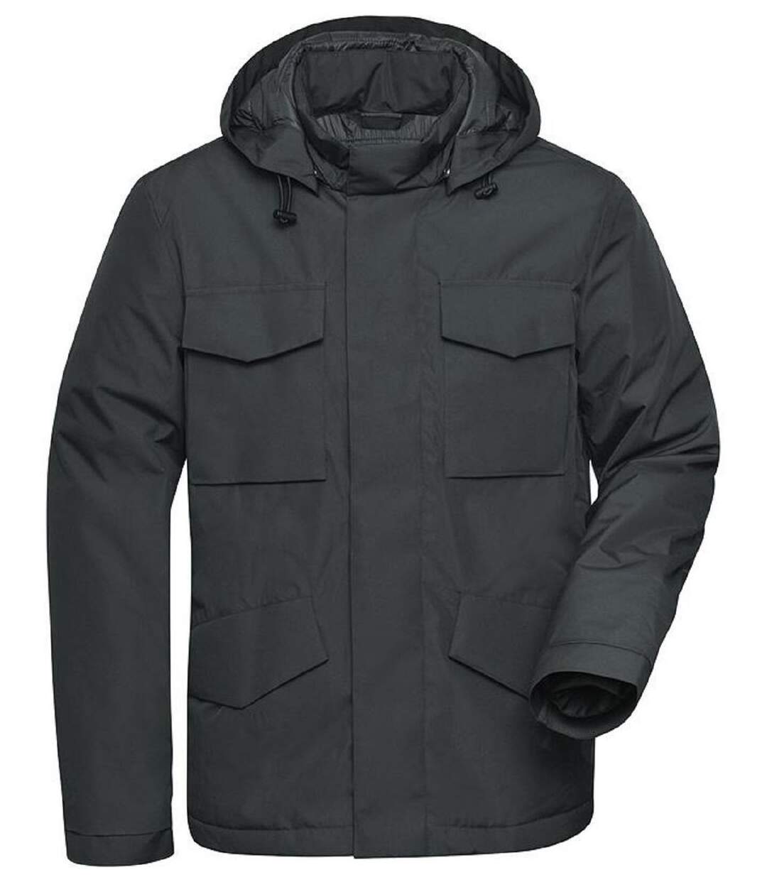 Veste matelassée hiver - Homme - JN1158 - gris graphite-1