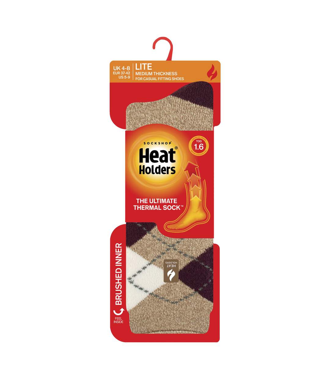 Ladies Thermal Lite Patterned Socks for Winter-2