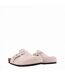 Womens/ladies Leather Mule Sandals Soft Pink Jack Wills-3