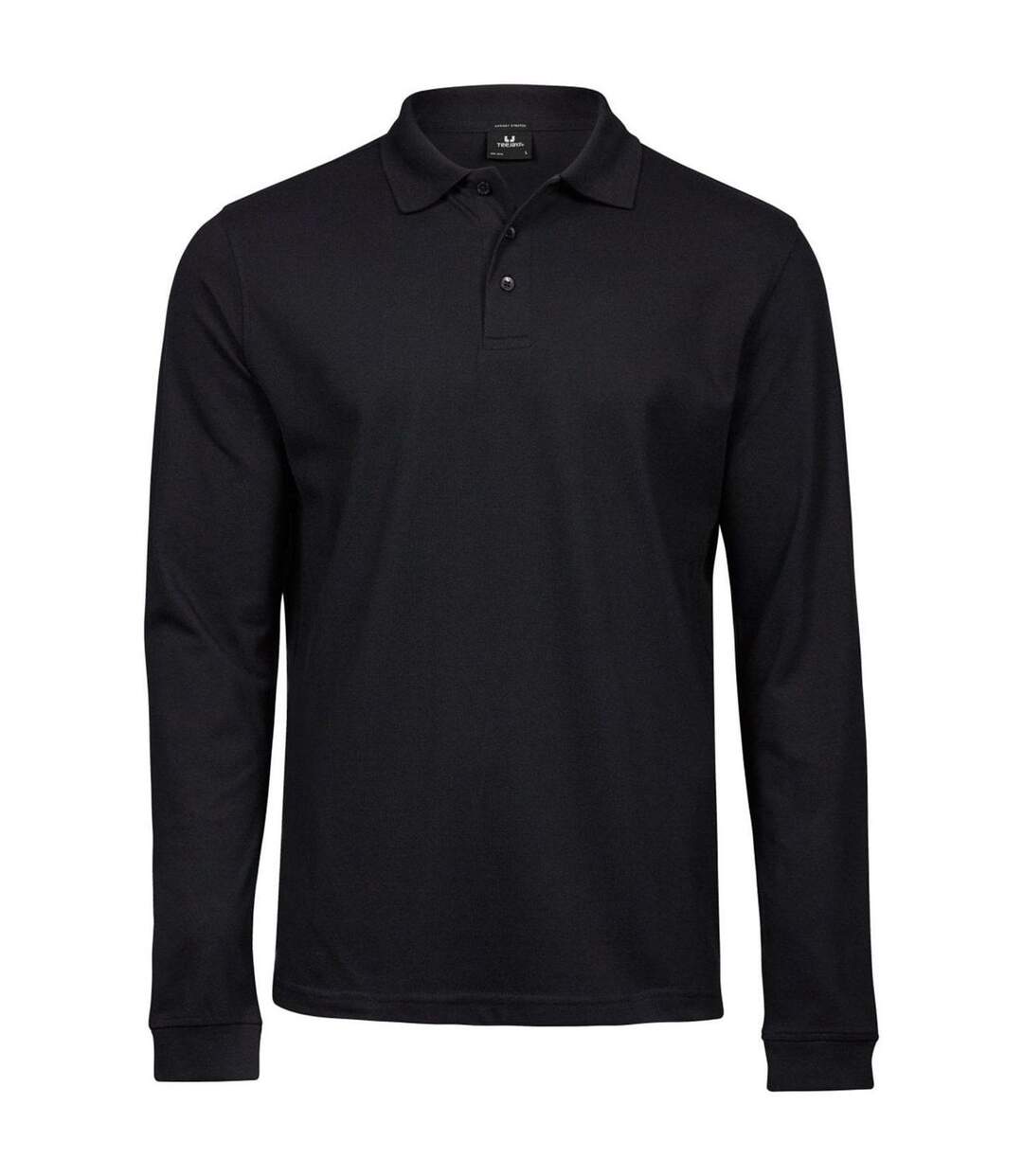 Polo manches longues - Homme - TJ1406 - noir