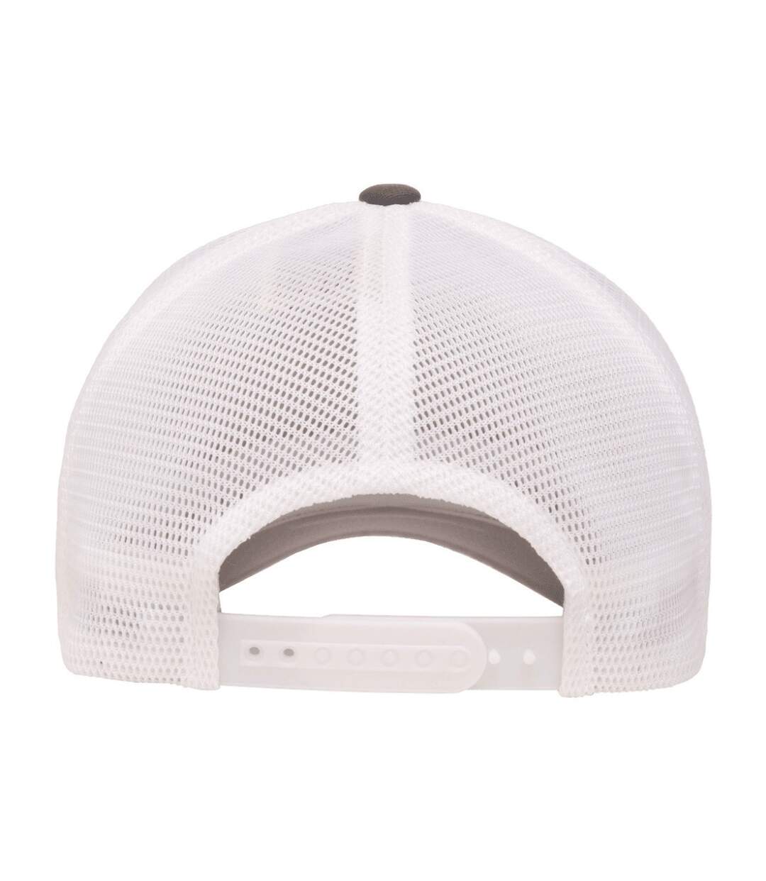 Unisex adult 110 mesh two tone cap charcoal/white Flexfit-2