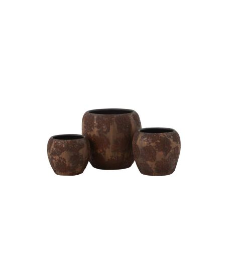 Pot en Terre Cuite Amphore 24cm Marron