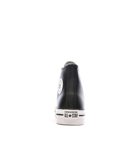 Baskets noires femme converse all star eva
