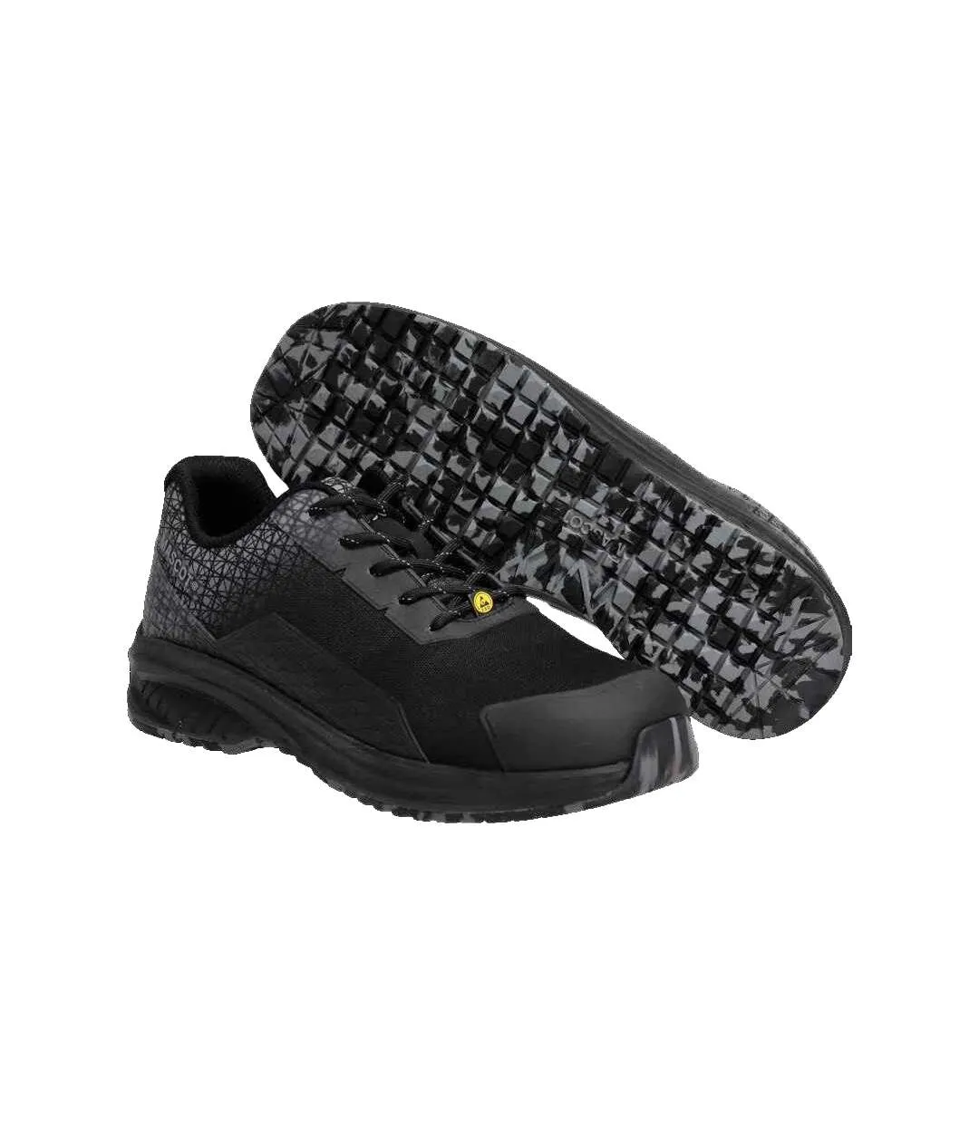 Mens Footwear Accelerate Safety Shoes Black Mascot-4
